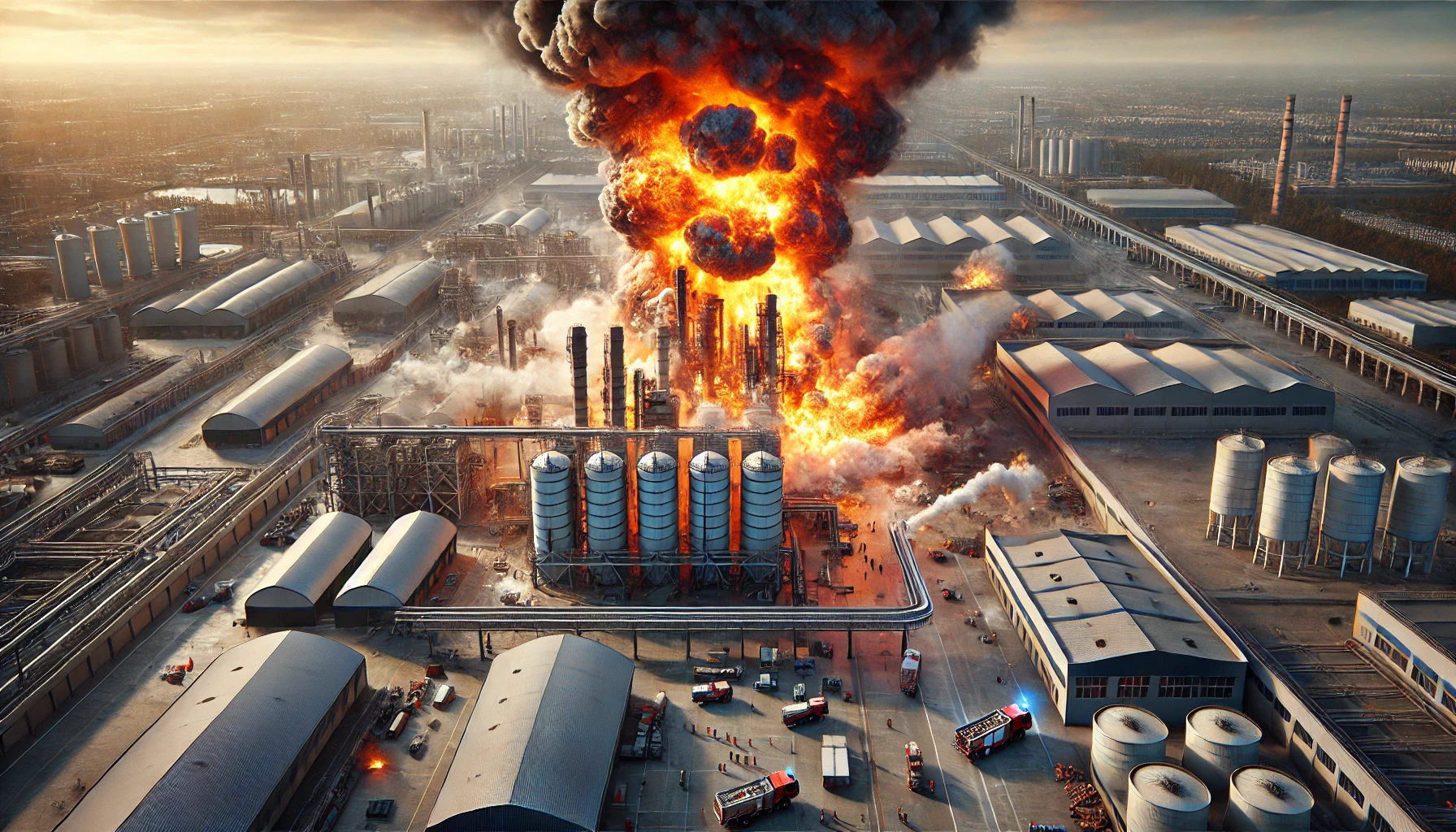 انفجار مصنع في الصين يثير مخاوف بشأن لوائح السلامة